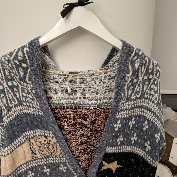 SOLD Free People Duster Cardigan - M - Picture 4 of 5